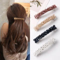 New Korean Elegant Hairpins Hairgrips Crystal Rhinestone Barrettes Hair Clips For Women Girls Hair Accessories. 