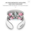 Shoulder and Neck Massager Cervical Spine Shiatsu Massager Tens Low Frequency Pulse Massager Health Physiotherapy Instrument.