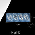 SNASAN Diamonds Gemstone Crystal Beads Heart Silicone Mould Beauty Nail Art Casting Mold UV Epoxy Jewelry Handmade Tool. 