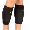 Shin Guard Sock - Leg Performance Support Football Compression Calf Sleeves With Pocket (2 Pcs). 