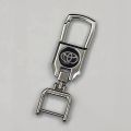 BMW Toyota Logo Metal Car Keychain Creative Anti-lost Waist Pendant Keyrings KeyChains for Man and Woman Car Accessories. 