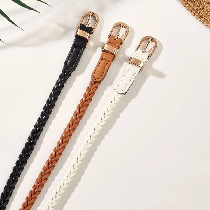 【Hot New Release】 Hand- wax rope buckle belt