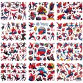 1Pcs Avengers Spiderman Tattoo Stickers Spider Man Cartoon Tattoo Sticker Kids Birthday Party Toys Gifts Cute Tattoo Stickers. 