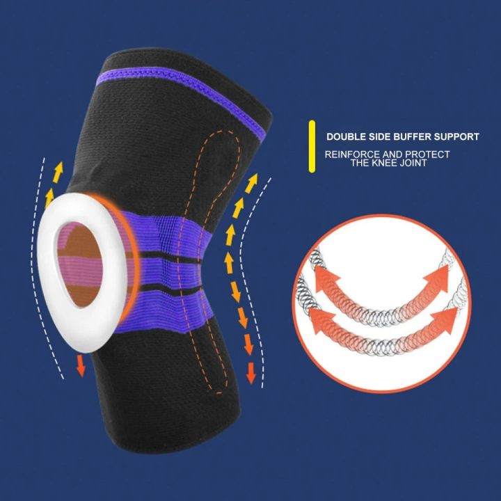 AOLIKES%20Knee%20Brace%20for%20Men%20Women%20Silicone%20Gel%20Spring%20Support%20Knee%20Pads%20Workout%20Meniscus%20Tear%20Joint%20Pain%20Relief%20Knee%20Sleeve%20-%20Image%202