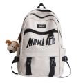 School bag, female junior high school girl, high school student, college student, high value trendy brand high school shoulder bag, large capacity backpack, backpack.