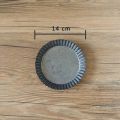 【YIYANGMAOYI111】Iron Nostalgic Fancy Retro Plate Set Bread Fruit Tray Photography Props. 