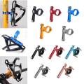Bottle Holder Bracket Clamp Handlebar Bracket Mount Adapter for Riding Road Bicycles. 
