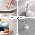 4 Pcs New Self Adhesive Hook Knobs Cupboard Drawer Pull Handle Knobs Brand Acrylic No Drilling Mirror Cabinet Handles Furniture Drawer Diamond Shape Hook.