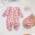 【Broad Sunlight shop】(New) newborn baby girls rompers cute fashion baby clothing autumn long sleeve toddler jumpsuits.