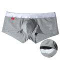 【Best-Selling】 Open Front Underwear Men Cotton Men's Boxer Shorts Breathable Pouch Bulge Underpants Male.