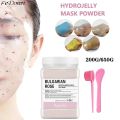 650g Hydro Jelly Mask Powder DIY Hydrojelly Rose Masks Peel Off Hydroplastic Crystal Collagen Facial Jelly Mask for Face Abandon Abandon. 
