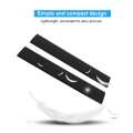 Left & Right Faceplate Cover for PS3 Slim Black Replacement Case Console. 