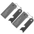 Magnesium Flint 2PCS Portable Block Fire Starter Outdoor Camping Hiking Survival Tool. 