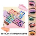 BEAUTY GLAZED New Color Board Eyeshadow Palette 60 Colors Eyeshadow Pallete Waterproof Makeup Shimmer Eye Shadow. 