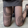 Snake tights women stockings punk sexy fishnet pantyhose Harajuku evil snake jacquard stocking black mesh body socks leggings.