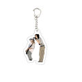 Popular Singer Bill Tom Kaulitz KeyRing Keychain for Accessories Bag Acrylic Pendant Tokio Hotel Key ring Chains Fans Gifts. 