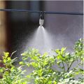 5-Pcs Single Head Mist Fogger (Black And Grey) Garden Irrigation Plastic Micro Sprinkler For Field Crops, Vegetables, Nursery, Garden Irrigation. - Water Gun. 