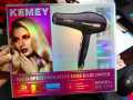 Kemey-KM-2376- 1000W ( 2 in ! ) Powerful-Professional-Heavy-Duty-Hair-Dryer-for-Unisex - Black.