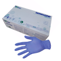 DERMAGRIP Powder Free Blue Nitrile Hand Gloves (100pcs 1box).