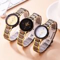 Fashion Men's Minimalist Ultra Thin Watches Business Stainless Steel Mesh Belt Quartz Watch.