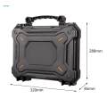 Hard Shell Carrying Case Tool Storage Box for Microphone Equipment Camera. 