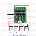 BMS Battery Protection Board 4S 30A 14.8V 18650 AA AAA Lipo Li-ion Lithium Battery BMS Charger Protection Module Board Circuit.