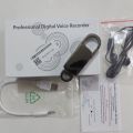 Voice Recorder Keychain 4GB Metal Body Mp3 Music Option.