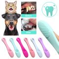Dog Toothbrush Mouth Cleaning Care Pet Supplies Dog Cat Finger Toothbrush Pet Soft Finger Nose Blackhead Cleaning Brush Silicone Dog Wool Brush. 