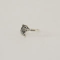 4 set natural shape leaf finger ring set for women (Color Guaranteed). 