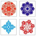 20 Piece Set Mandala Dotting Tools DIY Painting Stencils Ball Stylus Palette Paint Brushes for Canvas Rocks Coloring Drawing Crafting Art Supplies. 