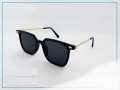 Black And Golden Steel Sunglass For Men - Sun Glass For Men - Sun Glass.