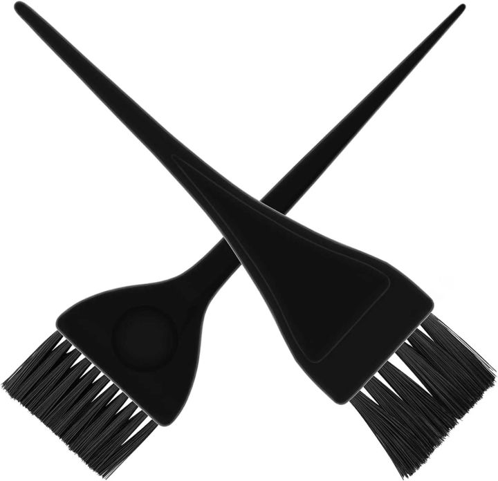 Hair Color Brush 2pcs Black & White