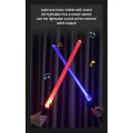 2-in-1 Star Wars Laser Sword 80cm Lightsaber Colorful Flash Stick With Sound For Halloween Dress Up. 