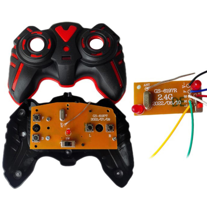 1Set 2.4G 4CH RC Car Remote Control Circuit PCB Transmitter And