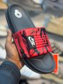 Stylish Rad Folding Nikee Printe Slides Slipper for Men TreadVibe. 