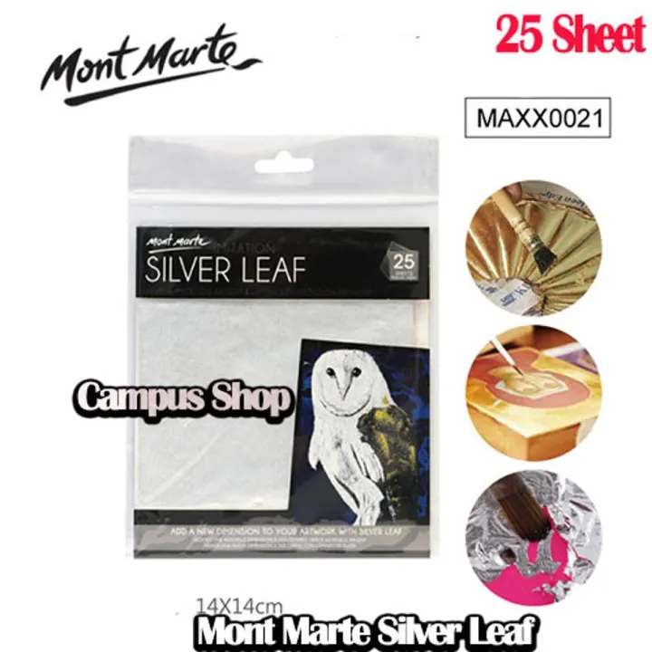 Mont%20Marte%20Imitation%20Silver%20Leaf%2014%C3%9714cm%20%E2%80%93%2025%20Sheets%20-%20Image%204