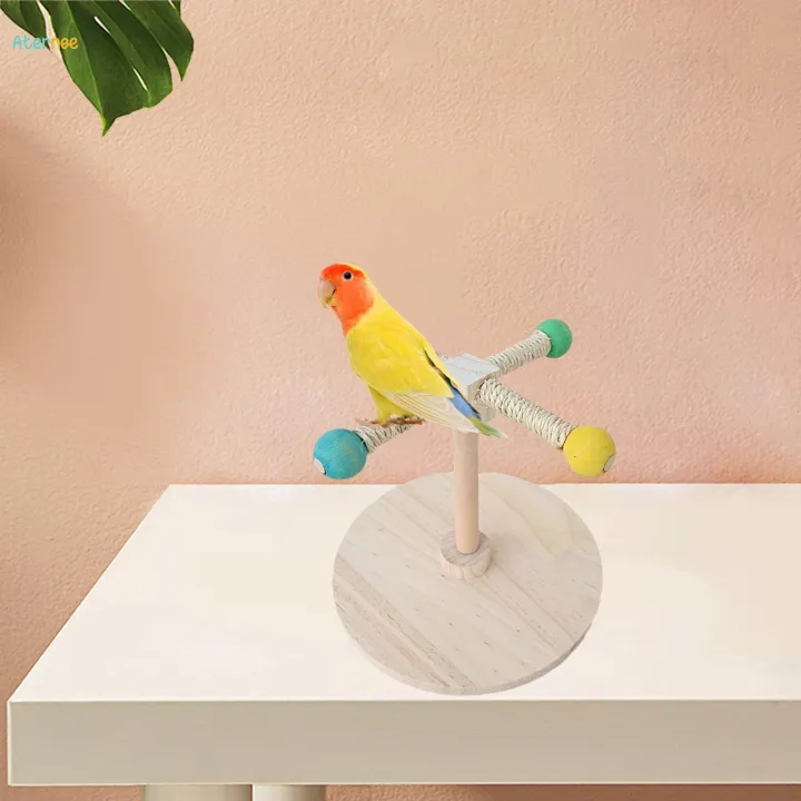 Wood%20Parrot%20Perch%20Bird%20Cage%20Accessories%20for%20Cockatiels%20Budgies%20Finches%20-%20Image%202