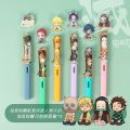 【2023NEW】Anime Demon Slayer Kimetsu no Yaiba Kamado Tanjirou Nezuko Student Fountain Pen School Supplies Writing Ink Pen Stationery gift.