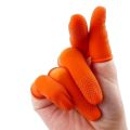 50 Pcs Anti-Slip Anti-Static Thicken Latex Finger Cots Disposable Protective Fingertips Gloves Non-Slip Waterproof Rubber Finger Covers for Pottery, Crafts & Electronics. 