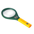 65 mm Magnifying Glass - Yellow and Green. 