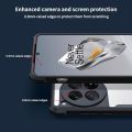 ONE PLUS 12 Protective Black Border Crystal Clear Xundd Mobile Back Case Cover. 