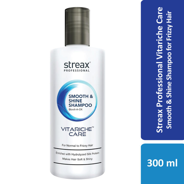 Streax Professiona Vitariche Care Smoothing Shine Shampoo 300ml
