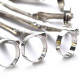 Punk Skeleton Hand Bone Five Finger Ring Bracelet Adjustable Halloween Bracelet.