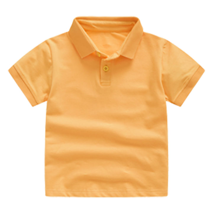 GC%20Boys%20Lapel%20Short%20Sleeves%20T-shirt%20Simple%20Solid%20Color%20Tops%20Summer%20Cotton%20Breathable%20Shirt%20For%201-10%20Years%20Old%20Kids%20-%20Image%202