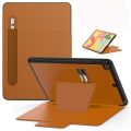 For iPad 10.2 Multifunctional PC Protective Leather Case with Bracket & Card Slots & Pen Slot & Wake-up / Sleep Function.