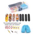 Children Finger Skateboard DIY Kits Finger Skate Boarding Toy Finger Activity. 