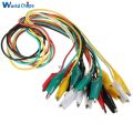 【Daily Necessities For Anyone Store】10pcs 50cm Double-ended Alligator Clips Line Crocodile Test Clamp Connector Wire Testing Wire Brand New. 