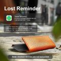 Wireless Charging Item Locator for Wallet (Charger Excluded), IP68 Waterproof Wallet Tracker Card, Item Tracker for Wallet, Works with Apple Find My (iOS), not for Android.
