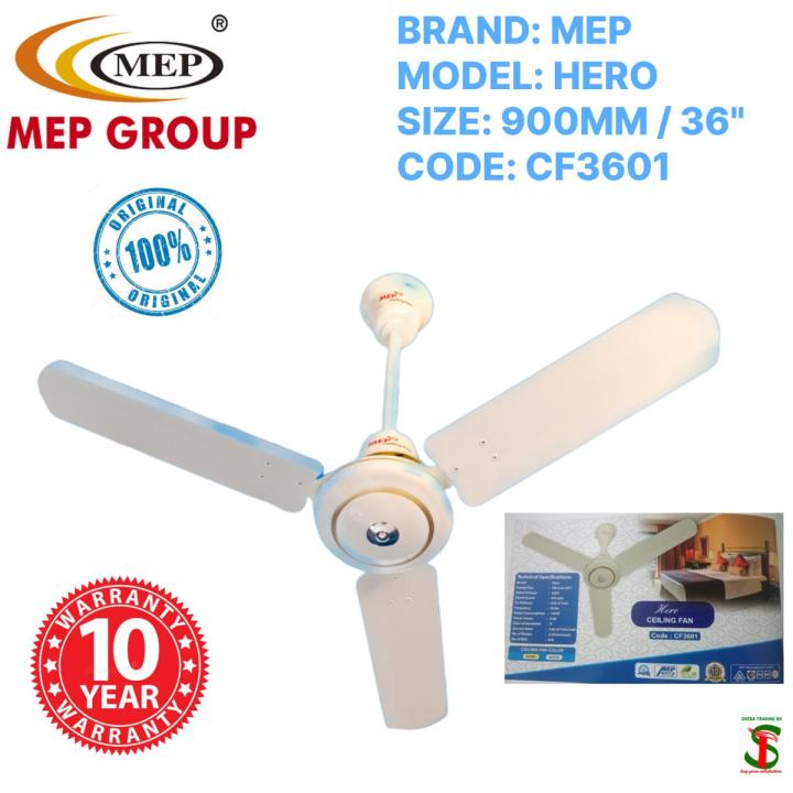 MEP Hero 900MM / 36" Ceiling Fan (10 Years Guarantee)