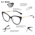 OQ BOGA 12 Styles Unisex Fashion Photochromic Anti UV Sunglasses Proof Blue Light Proof Radiation Cat Eye Frame Computer Glasses. 